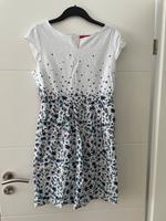 s.Oliver Kleid weiss blau Lochstickerei Gr.38 Niedersachsen - Lachendorf Vorschau