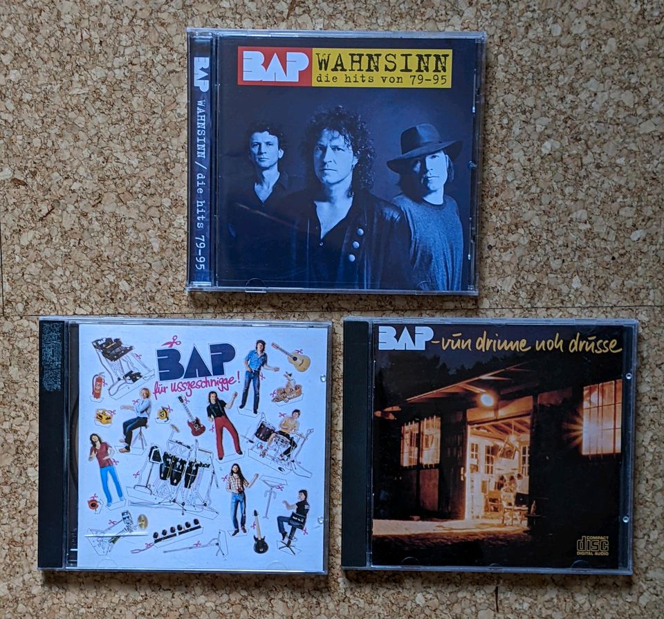 3 CDs von BAP in Burg