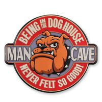 Blechschild Hund Bulldog Man Cave Dog House 45x38 NEU Niedersachsen - Bissendorf Vorschau