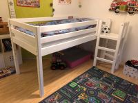 Flexa halbhohes Kinderbett mit Plattform und Rutsche Nordrhein-Westfalen - Reichshof Vorschau