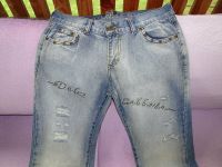 Traumhafte Jeans Hose von D & G Gr. 38  (31/32 ) Stretch Strass Niedersachsen - Ilsede Vorschau