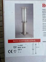 Inox Edelstahl Aussenleuchte 50 cm Neu Garten etc. Nordrhein-Westfalen - Königswinter Vorschau