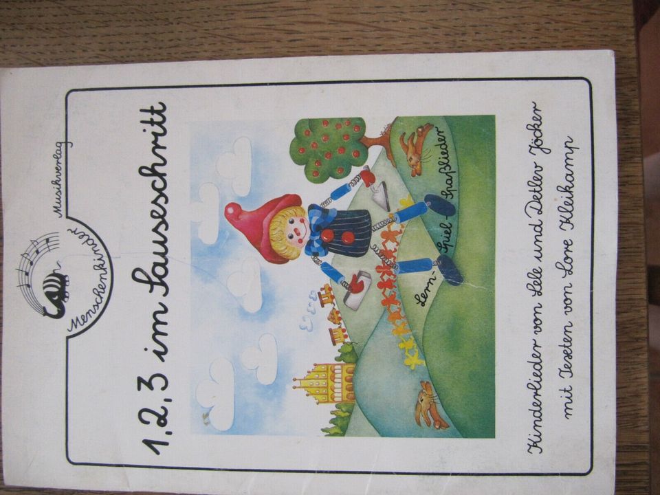 Noten und Text-Heftchen Kinderlieder von Detlev Jöcker in Zornheim
