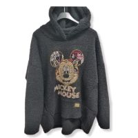 Mickey Mouse Glitzer  Teddy-Plüsch Pullover Größe 40-44 Nordrhein-Westfalen - Grefrath Vorschau