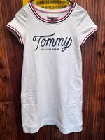 Tommy Hilfiger Kleid sweatshirt weiß gr M 38 Schleswig-Holstein - Harrislee Vorschau