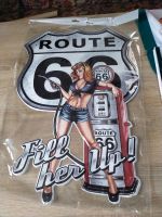 Blechschild Deko Route 66 Baden-Württemberg - Wertheim Vorschau