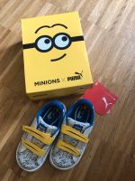 Neuwertige Kinder Schuhe von Puma Minions Basket 5 Gr.25 Bayern - Neu Ulm Vorschau