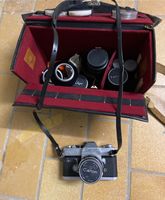 Canon Spiegelreflexkamera set mit Soligor und Canon Objektiven Baden-Württemberg - Hechingen Vorschau