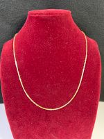 GOLD KETTE 18k 750 48,5cm L 0,2cm B 3,04g Gelb\Weiß Gold Berlin - Neukölln Vorschau