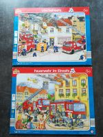 2 Stück Puzzle 3+ Feuerwehr Freiburg im Breisgau - Au  Vorschau