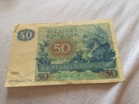 50 Kronen Banknote 1990 aus Schweden zu verkaufen Bayern - Lindau Vorschau