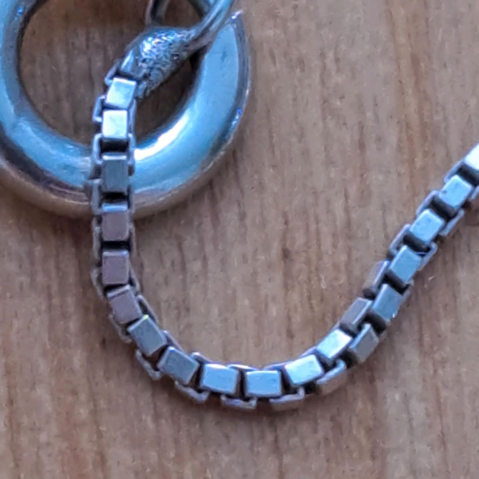 Defekte schöne Silberkette 925 ca. 43 cm Länge in Frankfurt am Main