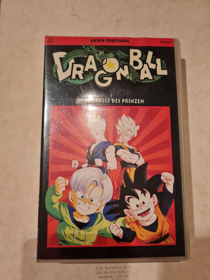 Dragonball VHS, Folge 3, In der Falle des Prinzen in Wuppertal