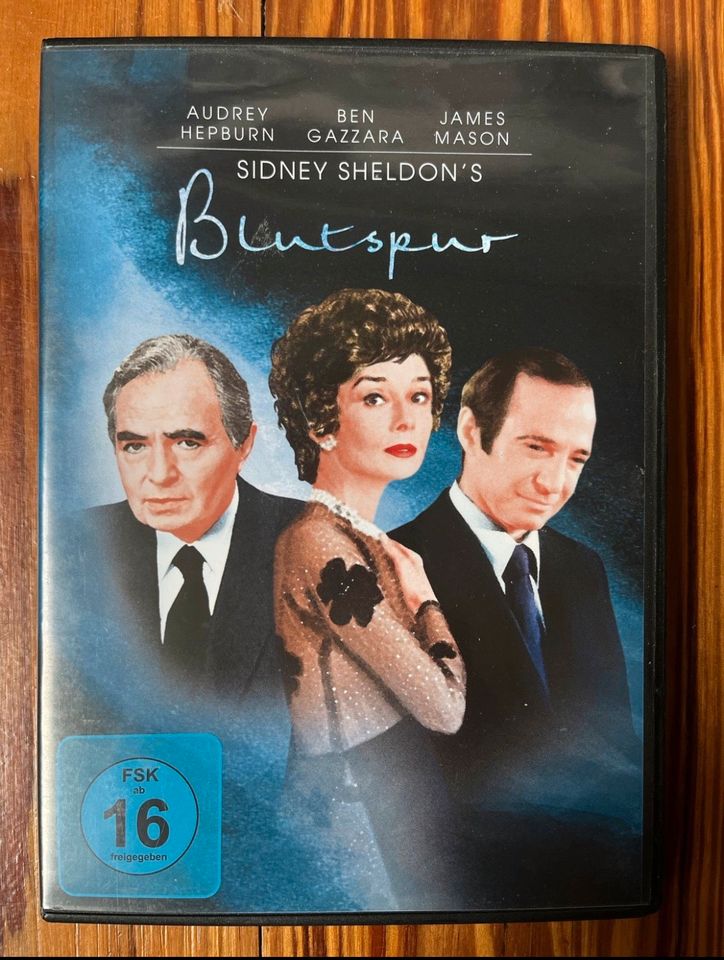 Blutspur, Sidney Sheldon, Audrey Hepburn, DVD, Film, Thriller in Hamburg