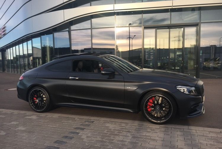 Mercedes-AMG C63s Coupé V8 Biturbo 4.0L W205 stealth/Pano/290kmh/ in Filderstadt