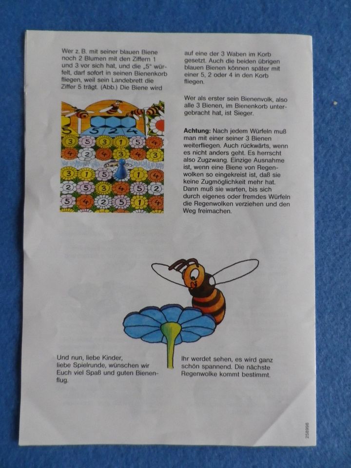 Bienen-Spiel 2-4 Spieler ab 6 J. Unser Lieblingsspiel für Kinder in Netphen