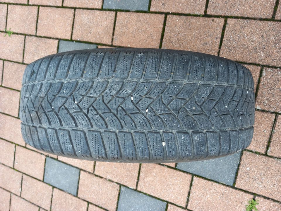 Dunlop Winter Sport 5, 205/55R16 91H mit Stahlfelgen in Schwabach