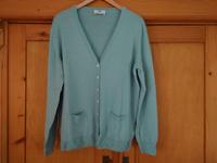 Strickjacke von Peter Hahn, Schurwolle, 46, mintfarben, Jacke Rheinland-Pfalz - Montabaur Vorschau