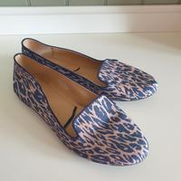 H&M Ballerinas Sommerschuhe Slipper Leo animal print Gr. 38 Schwerin - Krebsförden Vorschau