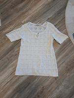 Strickshirt weiß Niedersachsen - Lauenau Vorschau