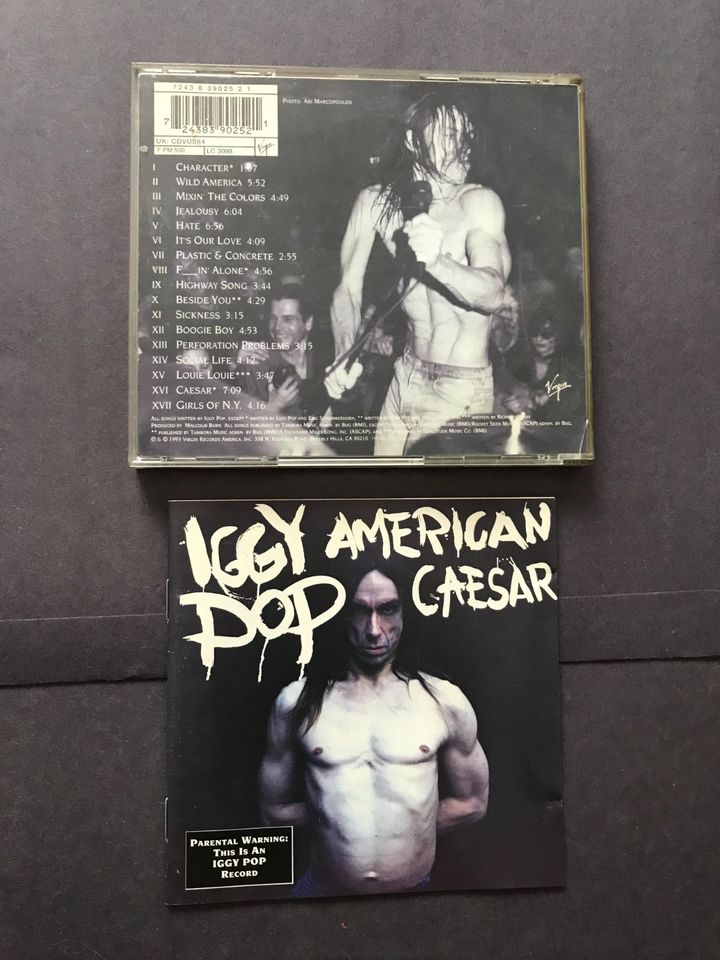 Iggy Pop – American Caesar CD in Neuss