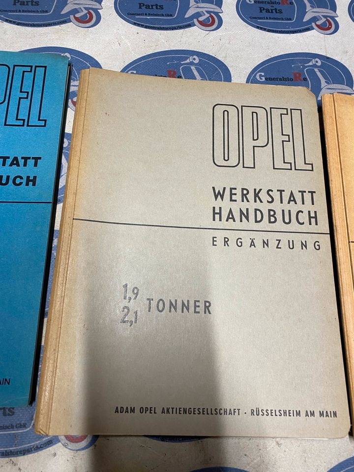 Werkstatthandbuch Opel Motoren Benzin Diesel 1,5-2,8 Original top in Kämpfelbach