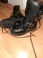 Stiefel mit 4Schnallen ,Reißverschluss u Schnürbänder Nordrhein-Westfalen - Lübbecke  Vorschau