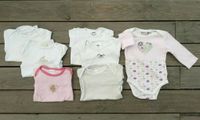 Set 7 x Baby body bodies 7 weiß rosa Schaukelpferd Teddy Blumen Rheinland-Pfalz - Biebelnheim Vorschau