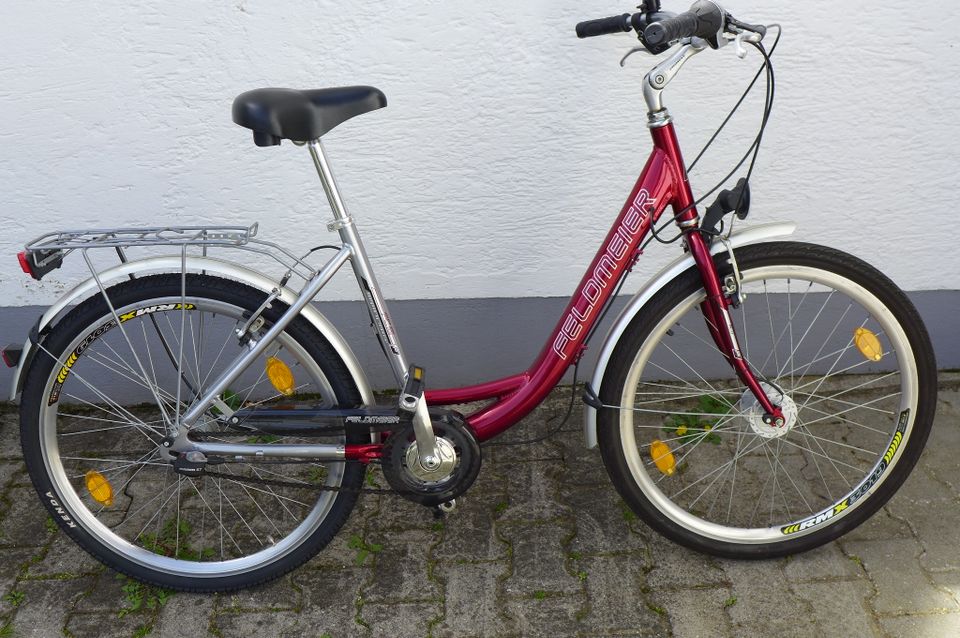 Damenfahrrad 26 Zoll Alu FELDMEIER Cityrad kein E-Bike in Eichendorf