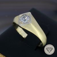 M*200322 Wert 2.250,- Solitär Diamant Ring 585 Gold 14 Kt XXYY Essen - Altenessen Vorschau