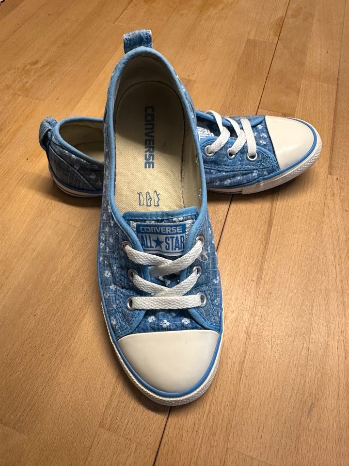 Converse Chuck Ballerina Ballet Lace blau Gr. 38,5 in Saarbrücken