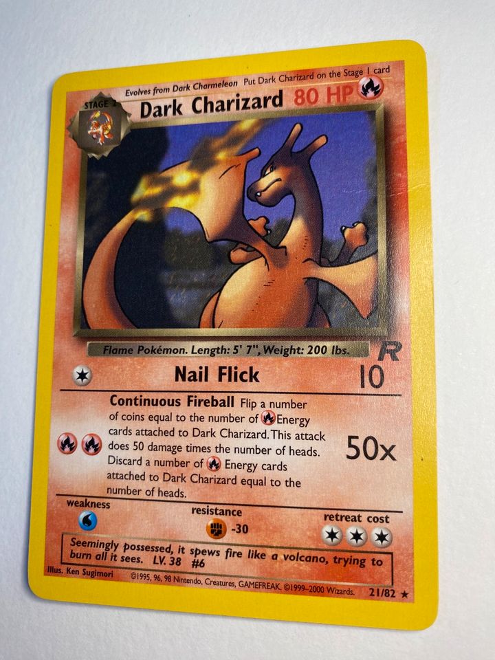 Dark Charizard 21/82 Team Rocket // Pokémon Karte in Leipzig