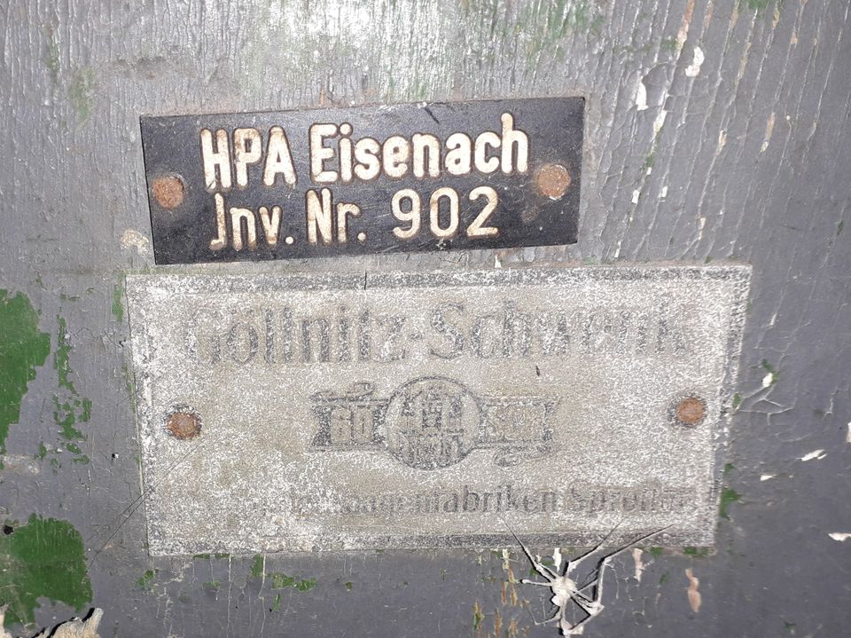Alte Waage Deutsche Post in Eisenach