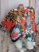 SALE%%% Fledermaus Tunika Pulli Zebra bunt 38 40 42 NEU Italy Nordrhein-Westfalen - Mönchengladbach Vorschau