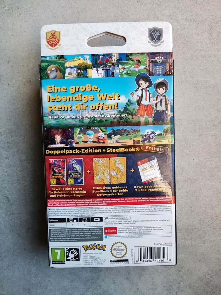 NEU !! Pokemon Karmesin & Purpur Doppelpack Nintendo Switch in Paderborn