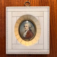 Miniatur Malerei Lupenmalerei auf Bein Porträt Mozart Köln - Ehrenfeld Vorschau