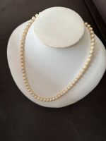 Perlenkette mit 585 Gold Verschluß - vintage, antik Baden-Württemberg - Ulm Vorschau