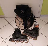 Rollerblades Inliner schwarz Gr 40 abnehmbar incl Tasche Nordrhein-Westfalen - Solingen Vorschau