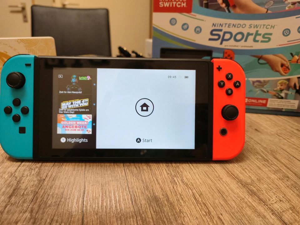 Nintendo Switch Sports mit Zubehör top in Bremen