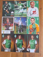 Autogrammkarten Werder Bremen verschiedene Saisons pro Karte Nordrhein-Westfalen - Velbert Vorschau