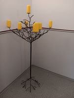 Boden Kerzenständer  in zwei Teilen  bis 10 Kerzen Thüringen - Arnstadt Vorschau