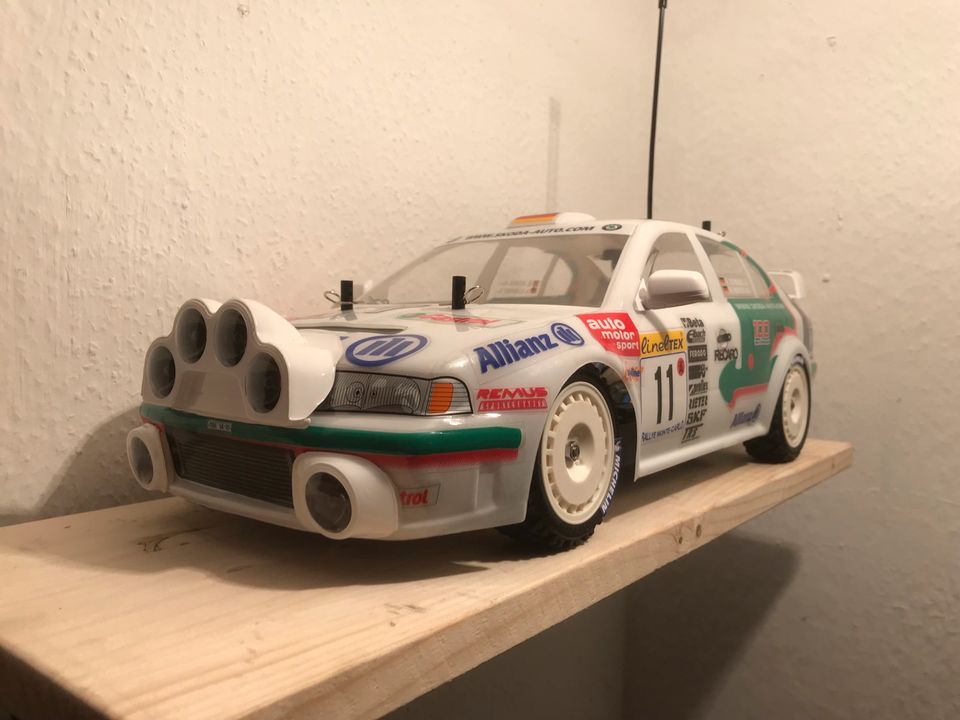 Skoda Octavia 1u wrc 1:10 RC elektro in Bernsbach 