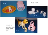 Tiere Hunde Sets für Barbie Steffi Simba und andere - Hund Welpe Kr. Altötting - Altötting Vorschau