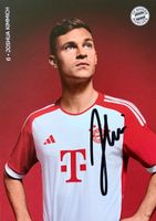 JOSHUA KIMMICH handsign. Autogrammkarte FC Bayern FCB 2023 2024 Nordrhein-Westfalen - Engelskirchen Vorschau