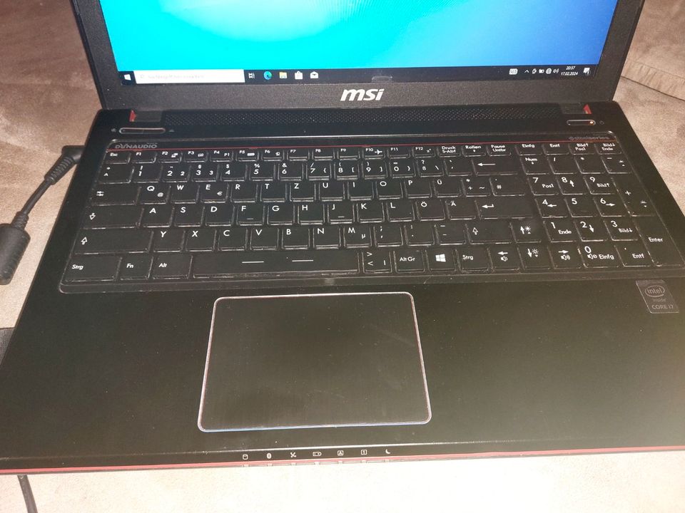 Gaming Notebook MSI Steelseries Intel I 7 64 Bit 512 gb in Duisburg