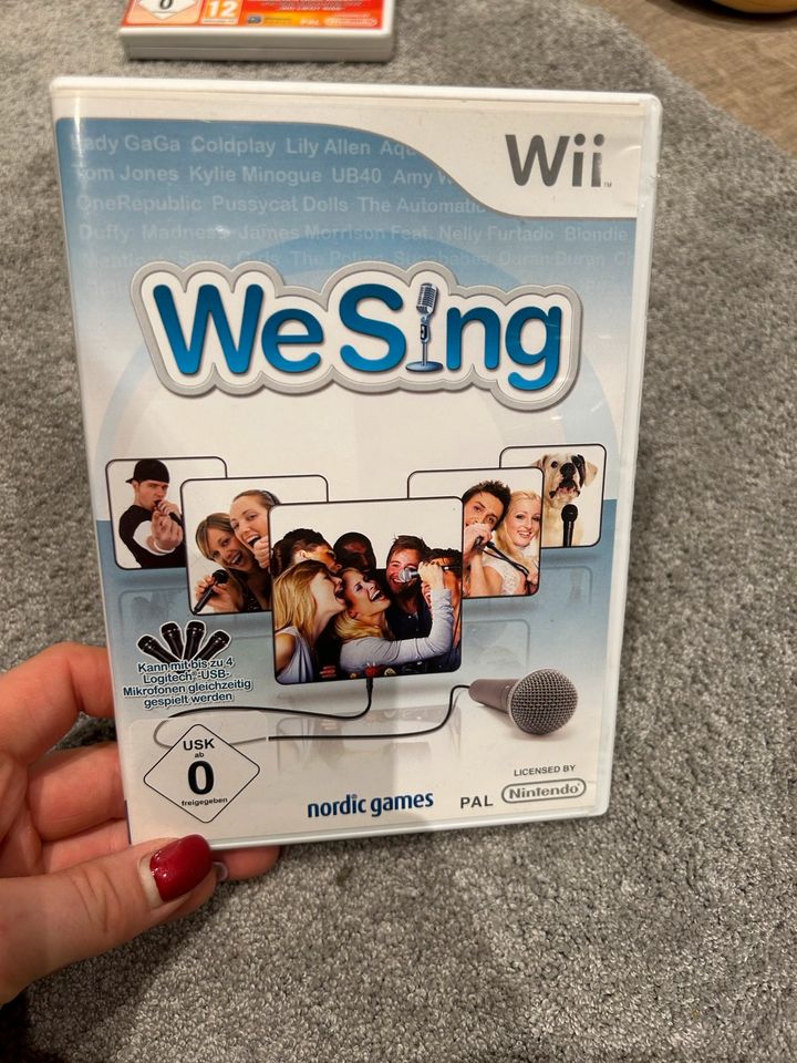 Wii Sing Mikrofon, Adapter und CD in Celle