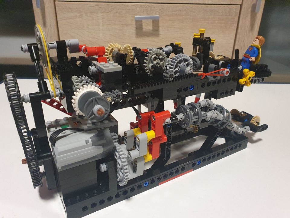 Lego Technic Technik Mechanische Grundsätze Maschine MOC in Bad Berneck i. Fichtelgebirge