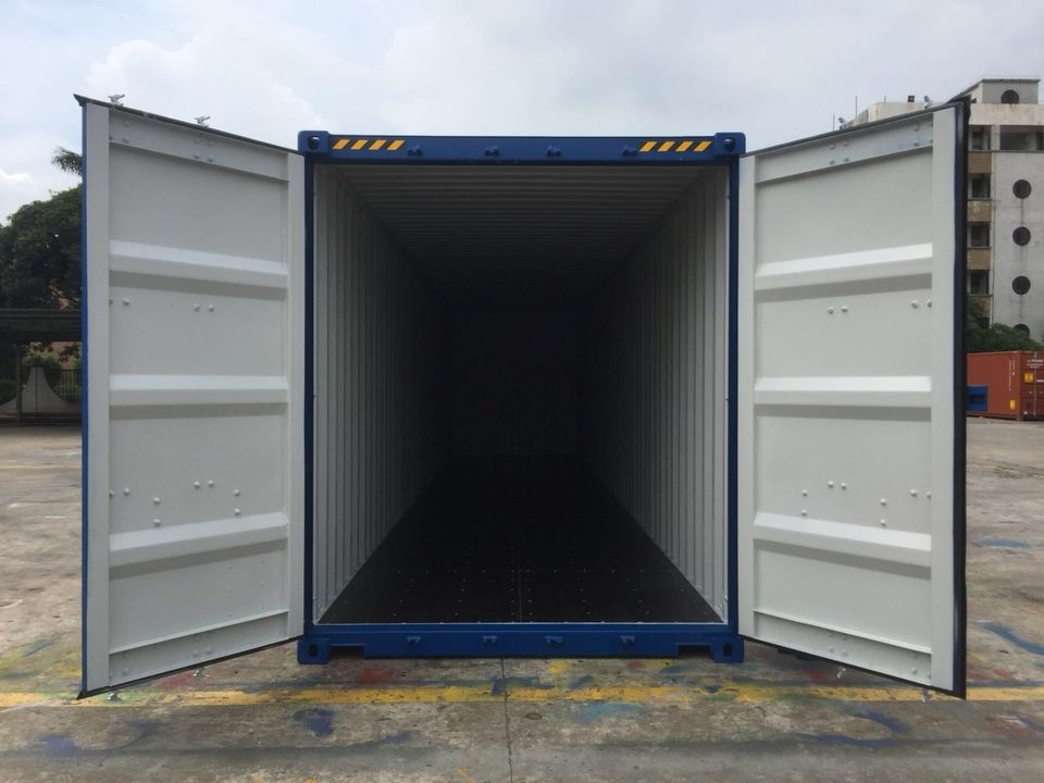 40 Fuß High Cube Seecontainer / Lagercontainer / NEU / Blau in Hamburg
