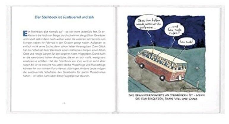 Der Steinbock: Witziges Cartoon-Geschenkbuch von Johann Mayr in Schwabsoien