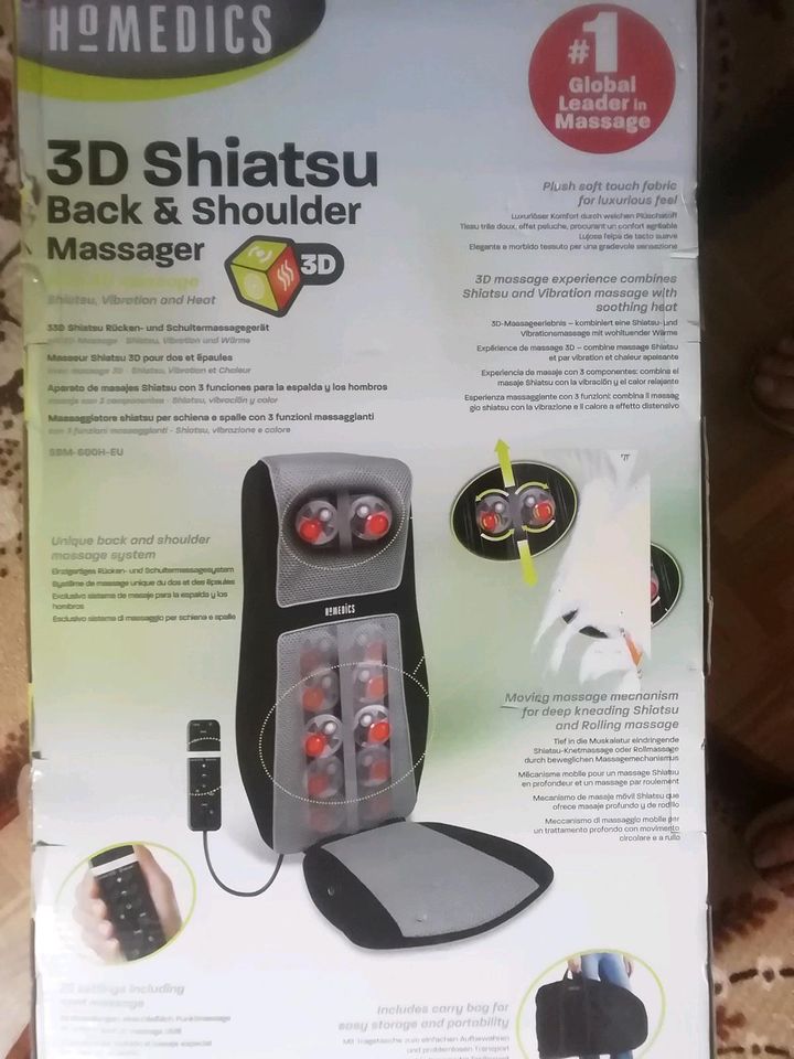 Massagematte 3D Shiatsu Top! in Neustadt